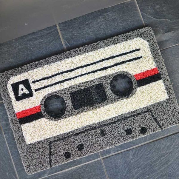 Cassette Tape Doormat