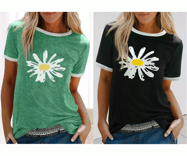 Daisy O-Neck T-Shirt