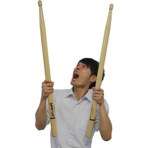 A Giant Pair of Drum Sticks