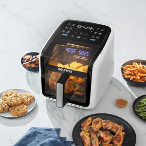 Read more about the article Gourmia Unveils Panorama Digital Air Fryer with Hologram Display at Walmart