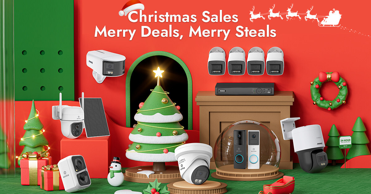 You are currently viewing Save Up to 60% on ANNKE Security Cameras This Christmas